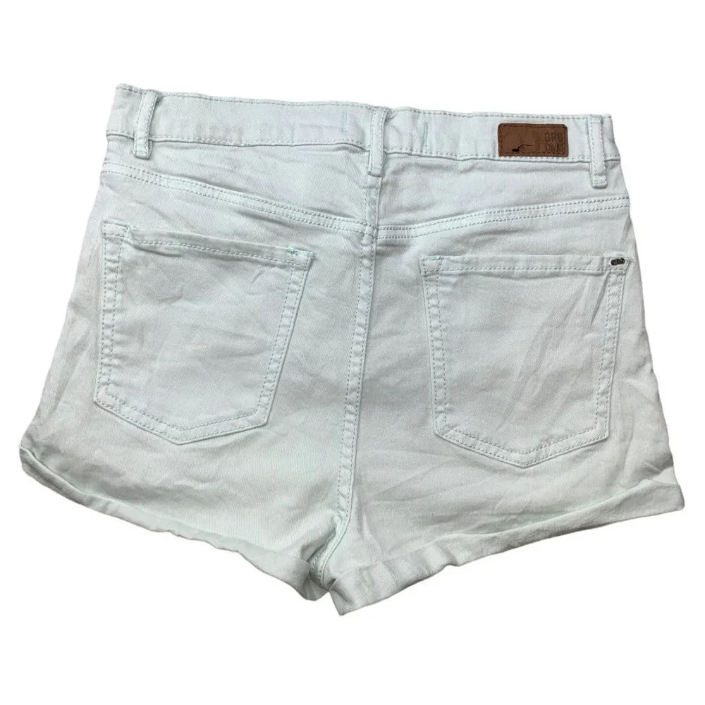 Garage High Rise Denim Shorts - Picture 2 of 3
